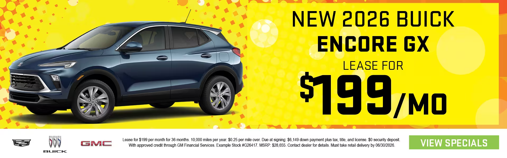 New 2026 Buick Encore GX - Lease for $199/mo